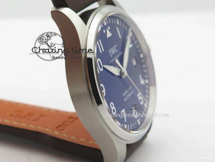 MIROTIME 0310 Mark XVIII Le Petit Prince IW327004 SS Mk Maker Best Edition Blue Dial On Brown Leather Strap A TimelessDesign 7296